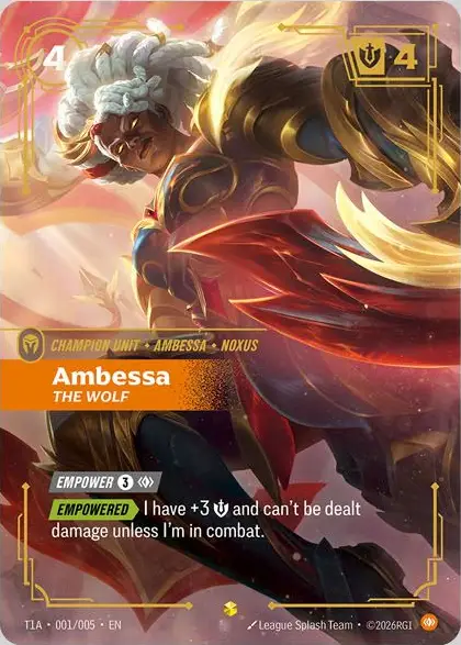 Ambessa, The Wolf