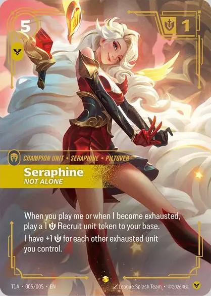 Seraphine, Not Alone