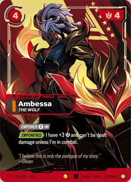 Ambessa, The Wolf