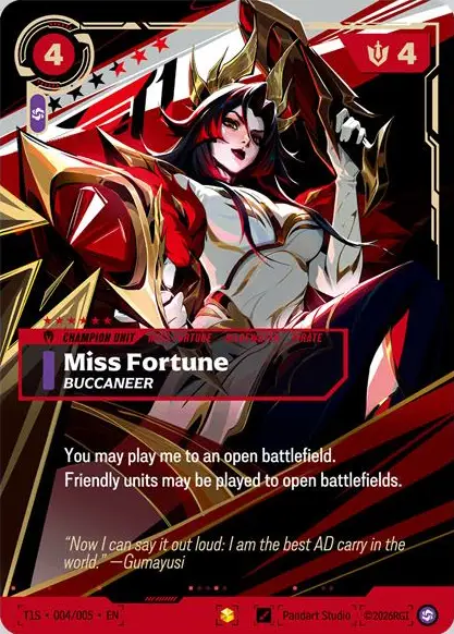 Miss Fortune, Buccaneer