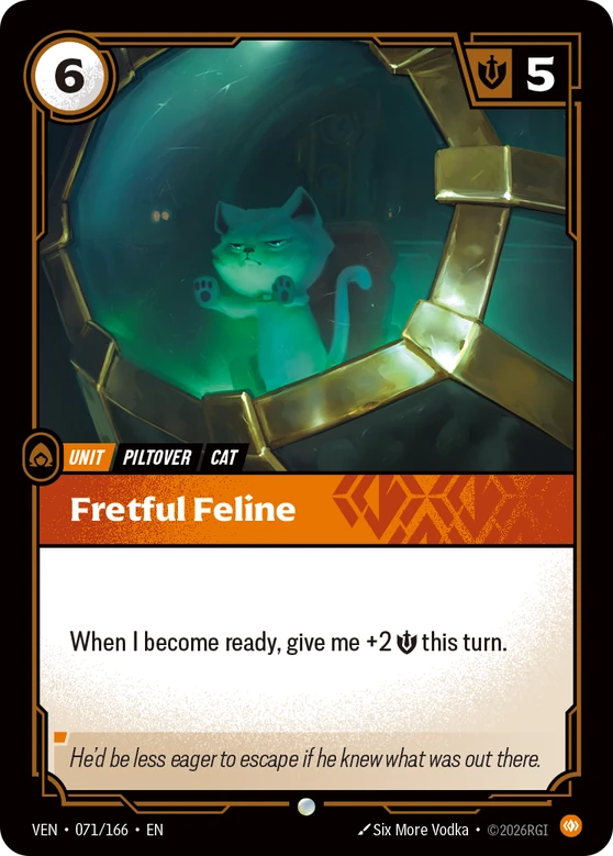Fretful Feline