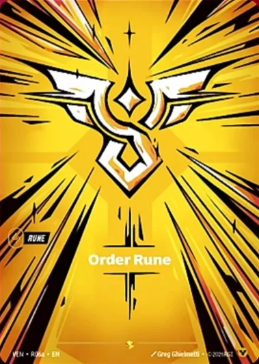 Order Rune